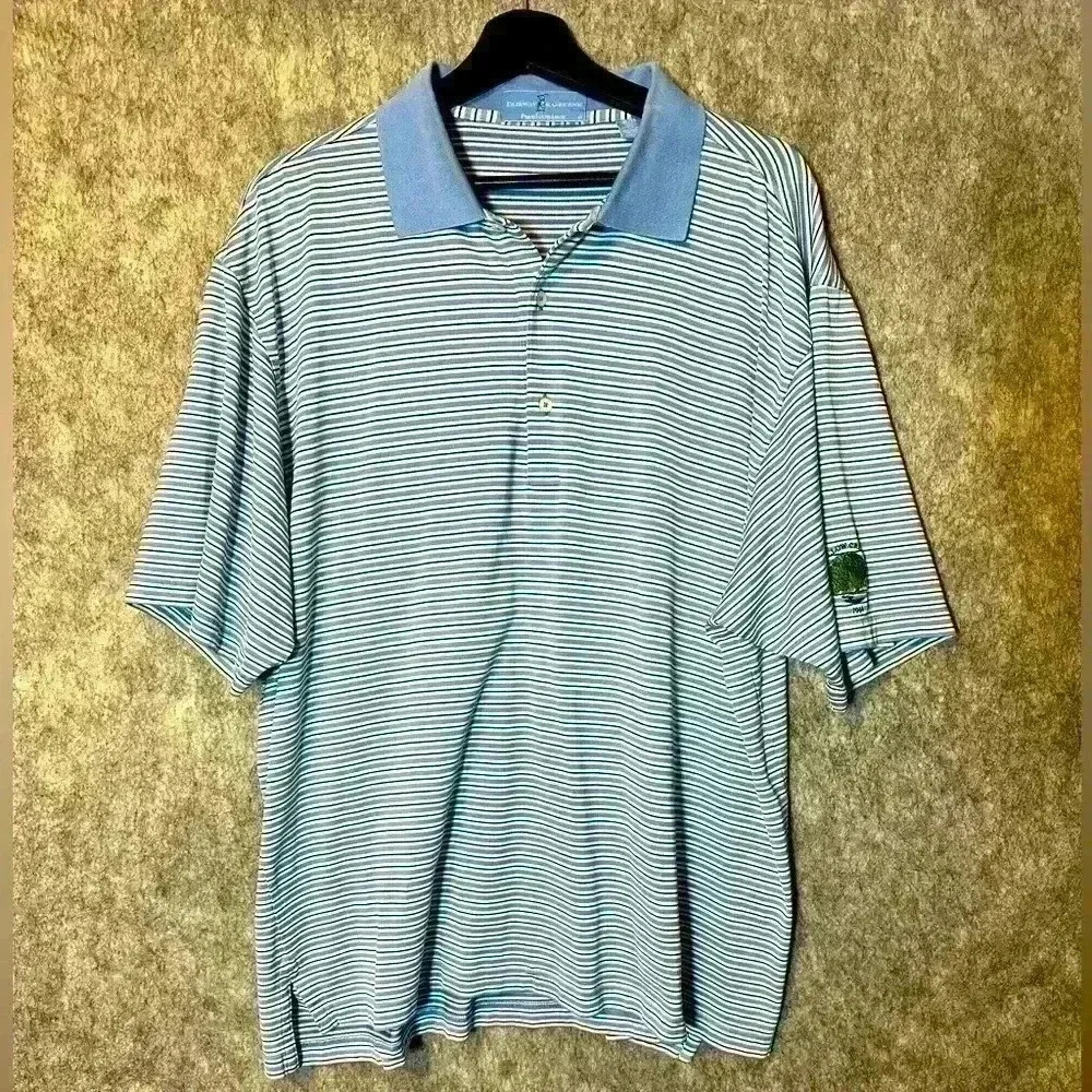 Fairway & Greene Pureformance Striped Polo - XL